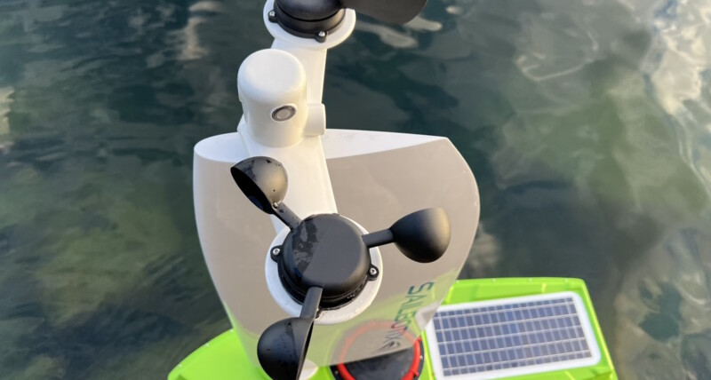 Sailbotix out on the water