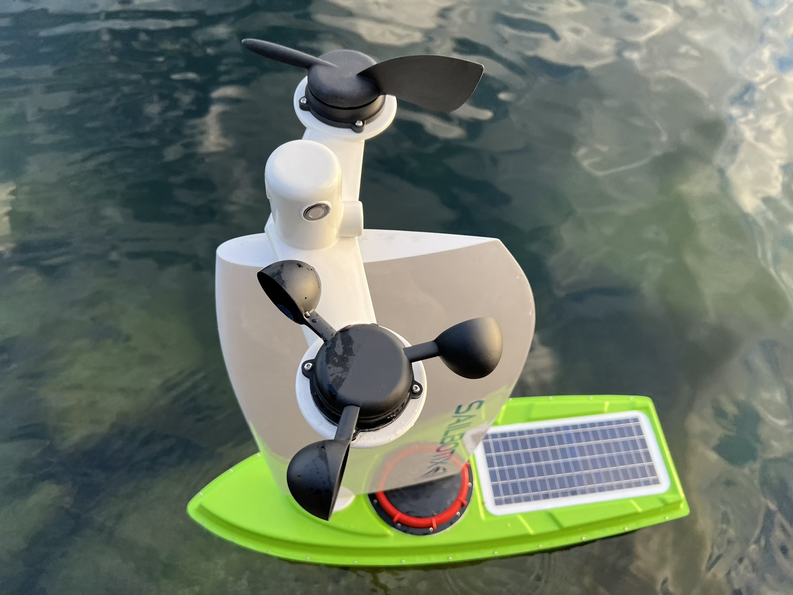 Sailbotix out on the water